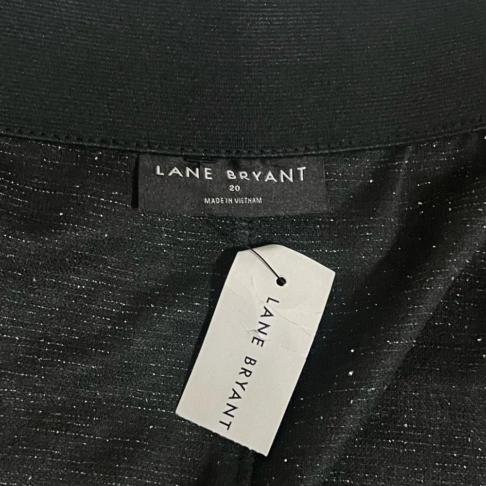 🖤New Lane Bryant Knit Tweed Metallic Thread Mini Skirt🖤 - Picture 7 of 8